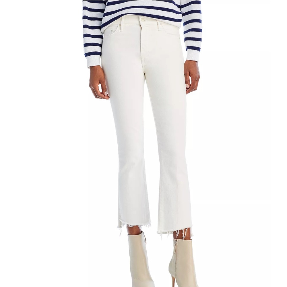 Mother Denim Cream Jeans